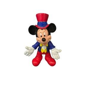 Disney Mickey Mouse Ringmaster Epcot Center Poseable 4" Action Figure